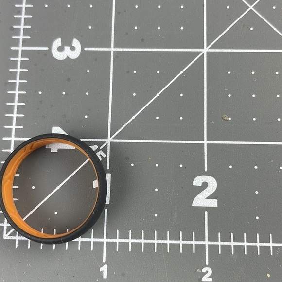 ThunderFit Born Victorious Silicone Wedding Gray Black Exterior Size 13 - Picture 4 of 4